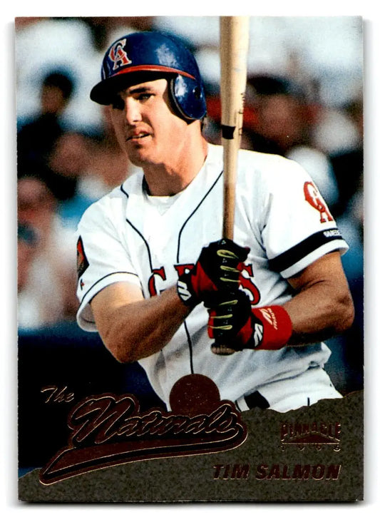 1996 Pinnacle #142 Tim Salmon - Baseball Card Single