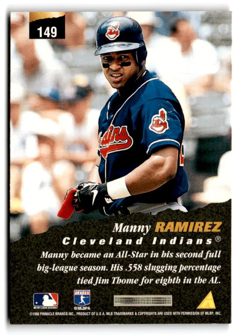 1996 Pinnacle #149 Manny Ramirez - Baseball Card Single