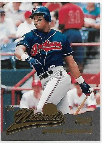 1996 Pinnacle #149 Manny Ramirez NM Near Mint Indians NAT - Baseball Card Single