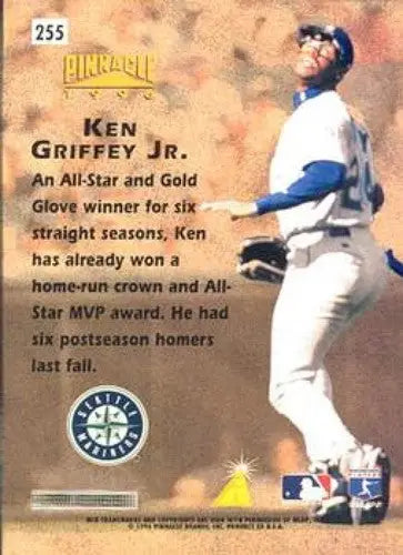 1996 Pinnacle #255 Ken Griffey Jr. NM Near Mint Mariners HH ID:83450