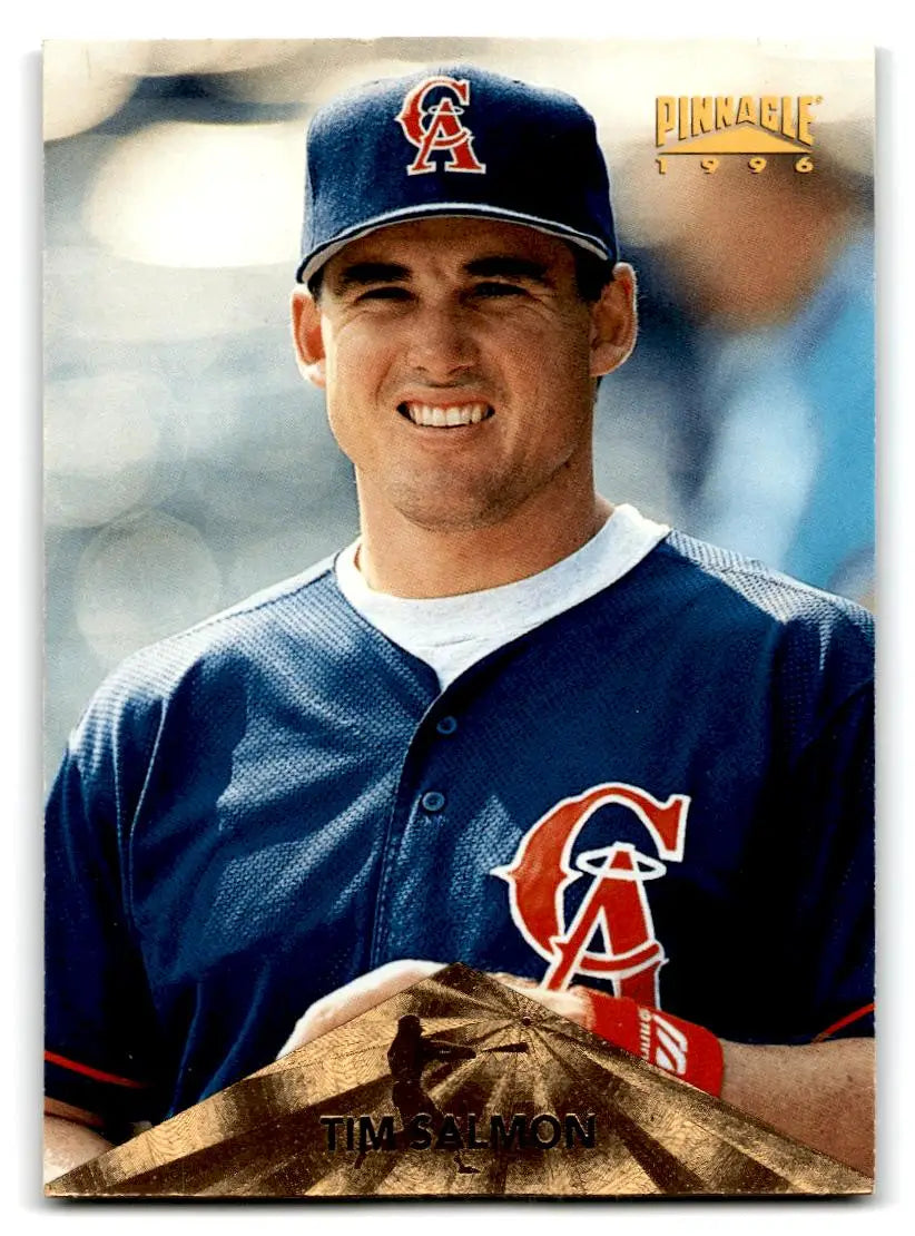 1996 Pinnacle #26 Tim Salmon - Baseball Card Single