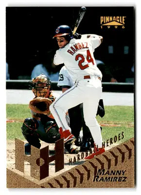 1996 Pinnacle #278 Manny Ramirez NM-MT Indians HH ID:81234 - Baseball Card Single