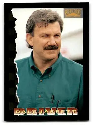 Dale Jarrett trading card from 1996 Pinnacle Racer’s Choice series