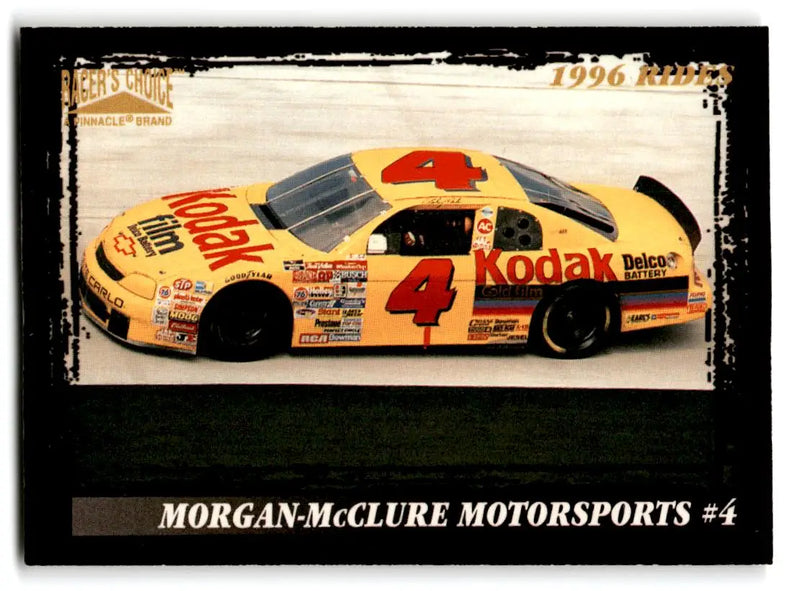 1996 Pinnacle Racer’s Choice #28 Sterling Marlin’s Car - Racing Card Single
