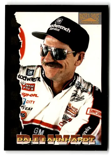 1996 Pinnacle Racer’s Choice #3 Dale Earnhardt NM Near Mint ID:81291 - Racing Card Single
