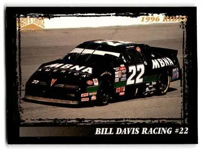 1996 Pinnacle Racer’s Choice #35 Ward Burton’s Car - Racing Card Single