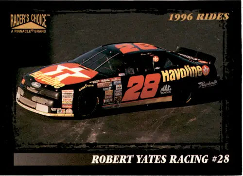 1996 Pinnacle Racer’s Choice #41 Ernie Irvan’s Car NM Near Mint ID:45871 - Racing Card Single