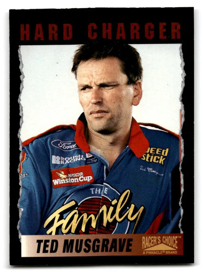 1996 Pinnacle Racer’s Choice #61 Ted Musgrave - Racing Card Single