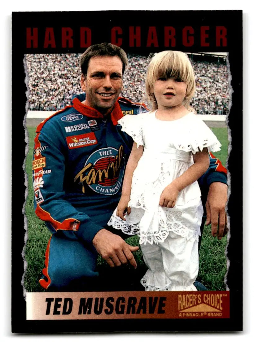 1996 Pinnacle Racer’s Choice #63 Ted Musgrave Speedway Collection - Racing Card Single