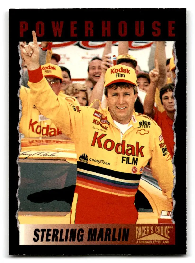 1996 Pinnacle Racer’s Choice #71 Sterling Marlin - Racing Card Single