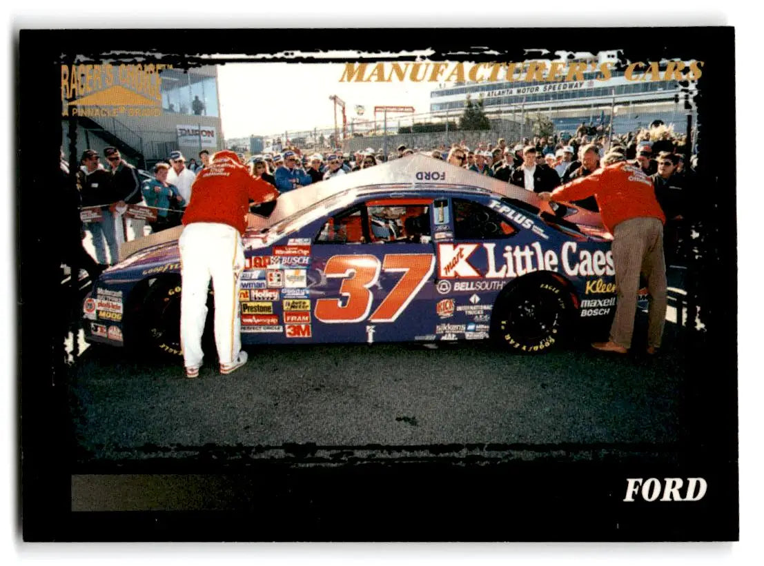 1996 Pinnacle Racer’s Choice #76 Ford - Racing Card Single