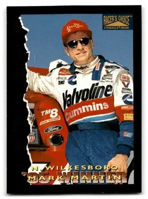 1996 Pinnacle Racer’s Choice #85 Mark Martin - Racing Card Single