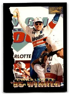 1996 Pinnacle Racer’s Choice #86 Mark Martin - Racing Card Single