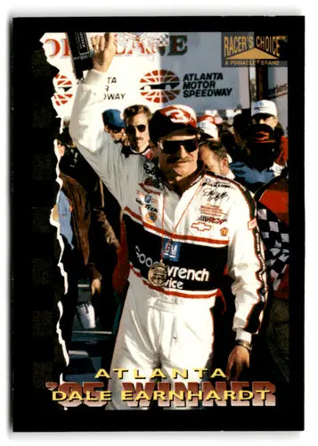 1996 Pinnacle Racer’s Choice #89 Dale Earnhardt NM Near Mint ID:81294 - Racing Card Single