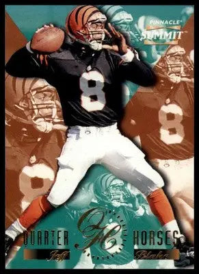 1996 Pinnacle Summit Jeff Blake 194 Cincinnati Bengals