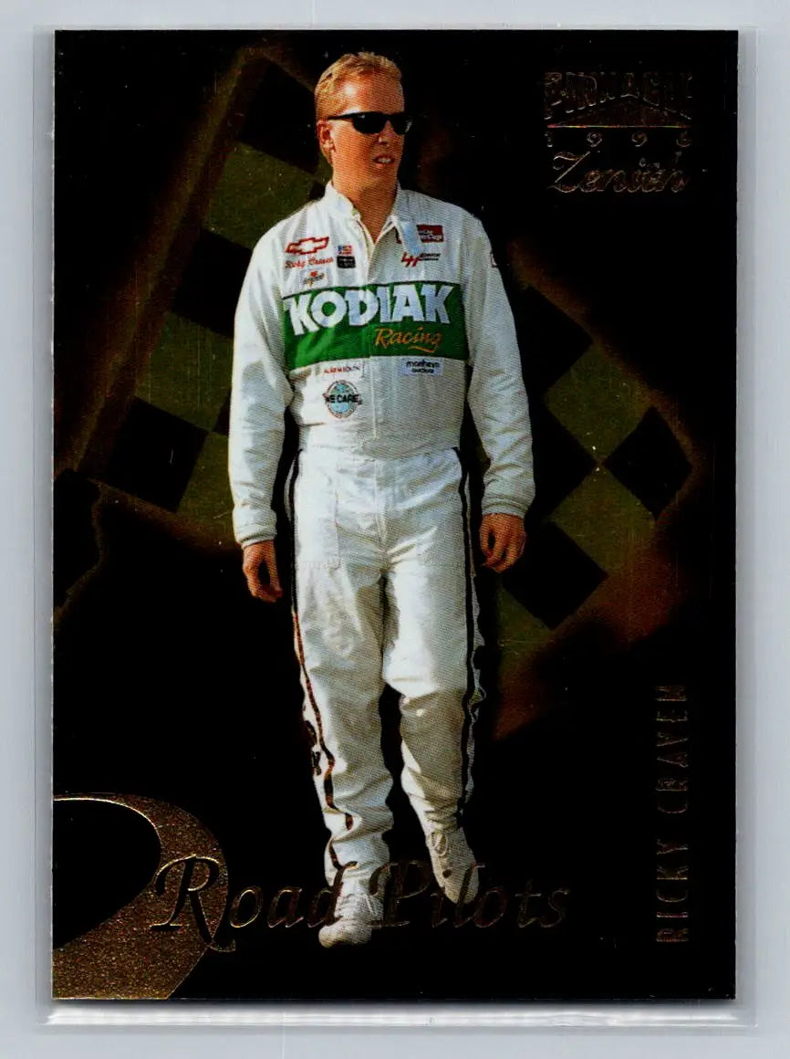 1996 Pinnacle Zenith #28 Ricky Craven Larry Hedrick Motorsports - Racing Card Single