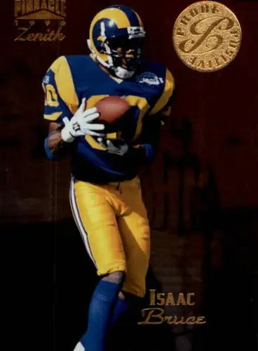 1996 Pinnacle Zenith #Z-136 Isaac Bruce NM-MT Rams ID:9933 - Football Card Single