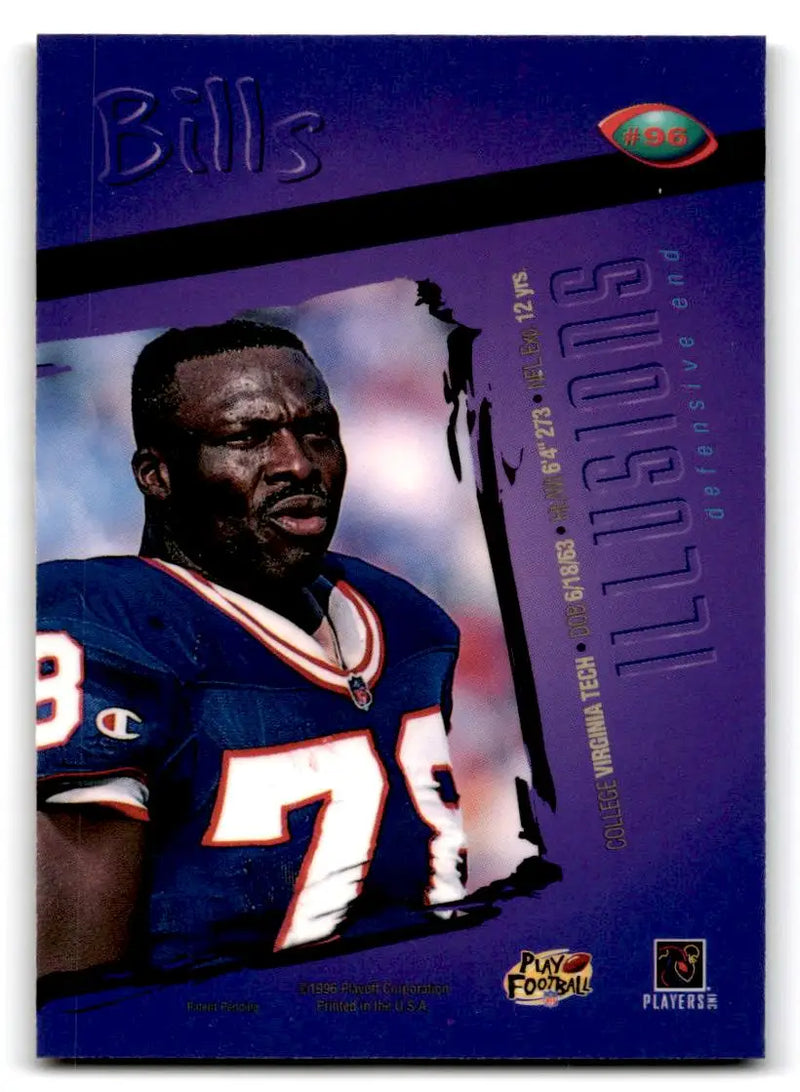 1996 Playoff Illusions #96 Bruce Smith - Football Card Single