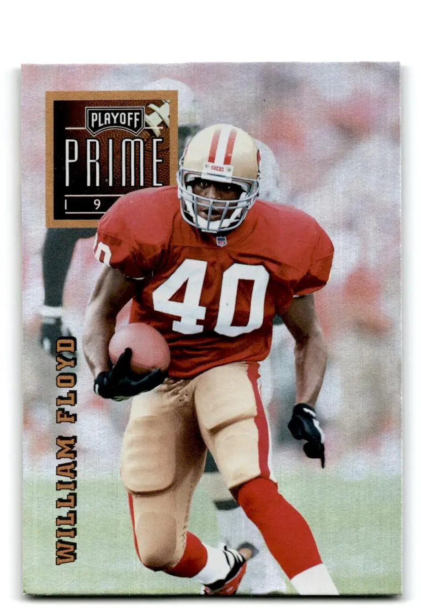 1996 Playoff Prime #036 William Floyd - Football Card Single