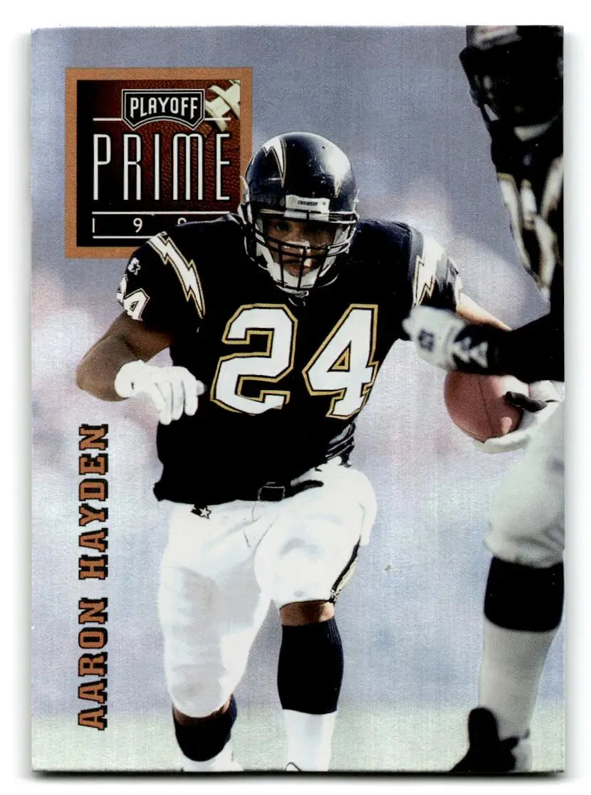1996 Playoff Prime #074 Aaron Hayden - Football Card Single