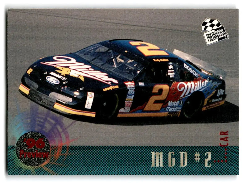 1996 Press Pass #119 Rusty Wallace’s Car Scorchers - Racing Card Single