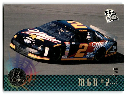 1996 Press Pass #119 Rusty Wallace’s Car Torquers - Racing Card Single