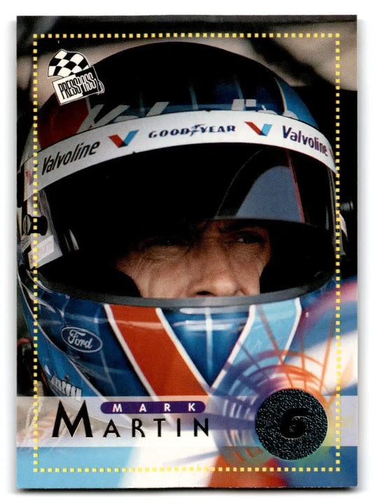 1996 Press Pass #20 Mark Martin - Racing Card Single