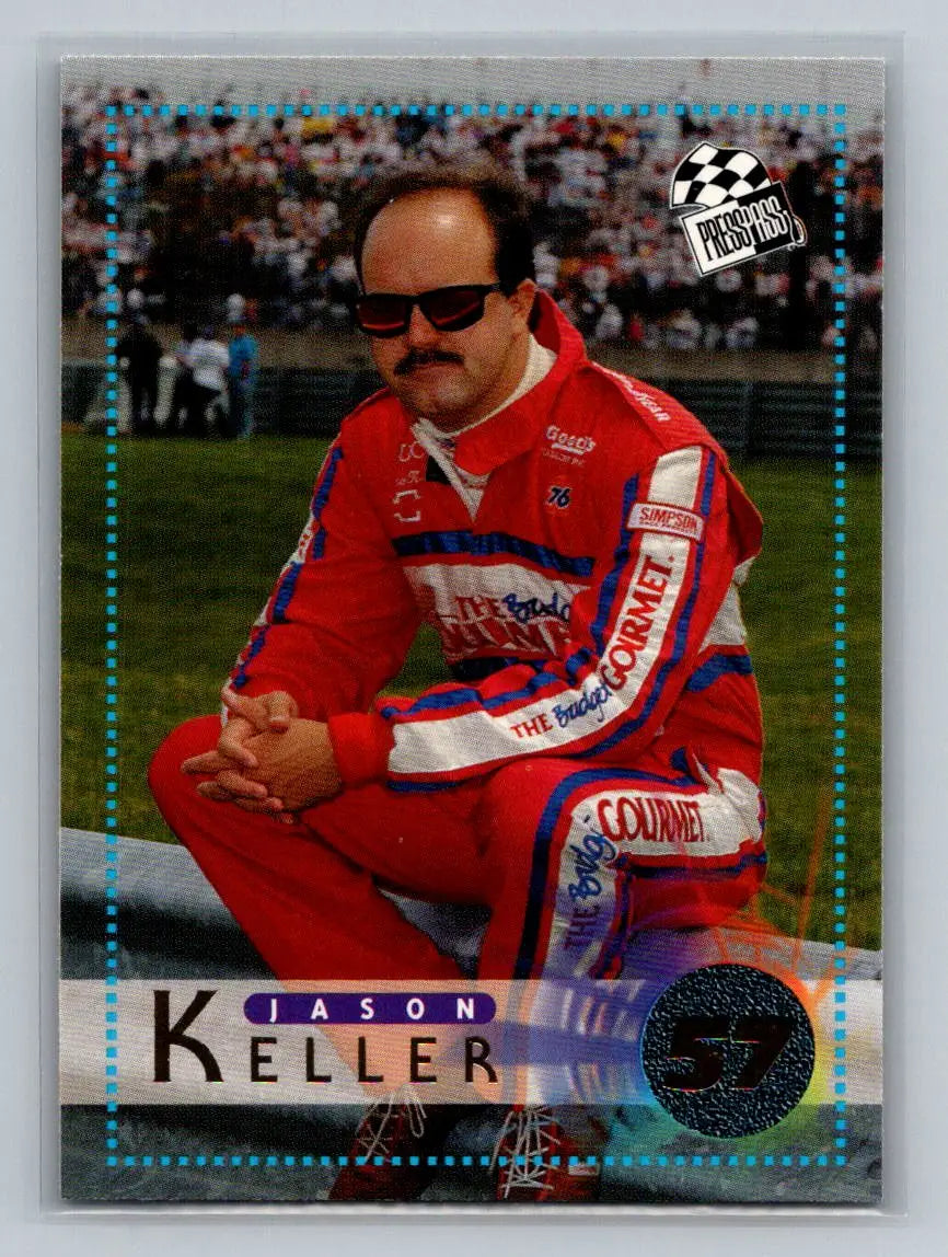 1996 Press Pass #59 Jason Keller KEL Racing - Racing Card Single
