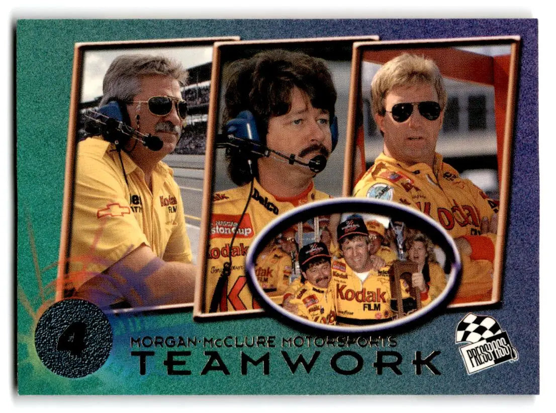 1996 Press Pass #74 Morgan-McClure Motorsports - Racing Card Single