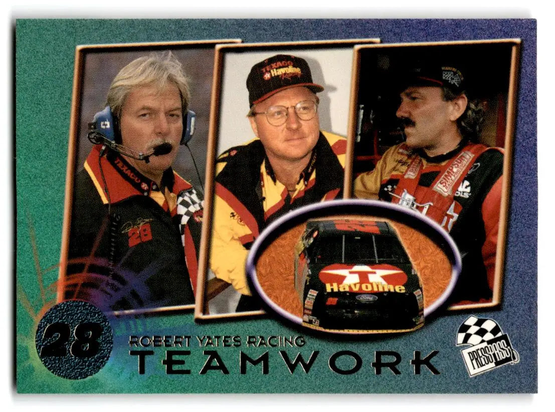1996 Press Pass #79 Robert Yates / Larry McReynolds / Dale Jarrett Scorchers - Racing Card Single