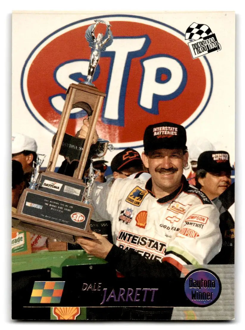 1996 Press Pass #87 Dale Jarrett - Racing Card Single
