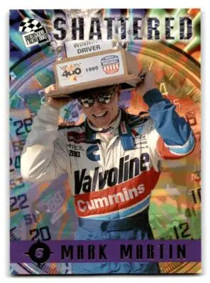 1996 Press Pass #96 Mark Martin - Racing Card Single