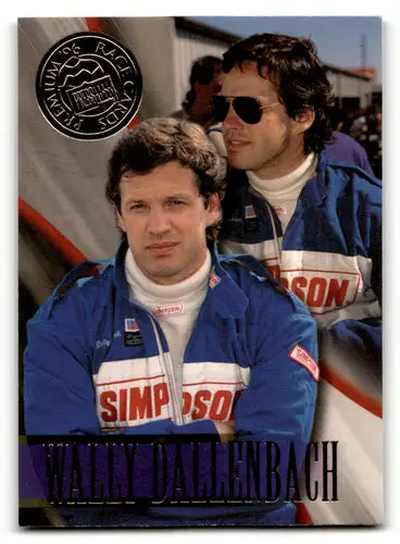 Original gloss Wally Dallenbach racing card from Press Pass Premium 1996