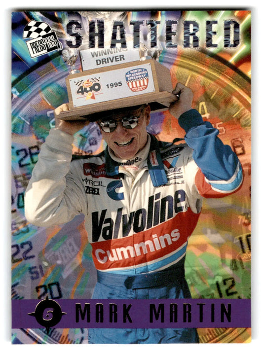 1996 Press Pass Racing Mark Martin #96 - Racing Card Single