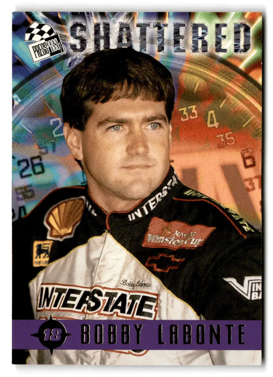 1996 Press Pass Shattered Bobby Labonte #94 Joe Gibbs Racing - Racing Card Single