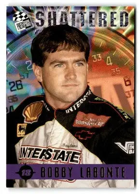 1996 Press Pass Shattered Bobby Labonte #94 Joe Gibbs Racing - Racing Card Single