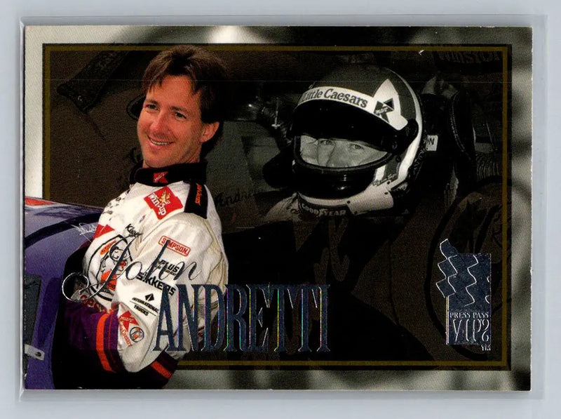 1996 Press Pass VIP #1 John Andretti Kranefuss-Haas - Racing Card Single