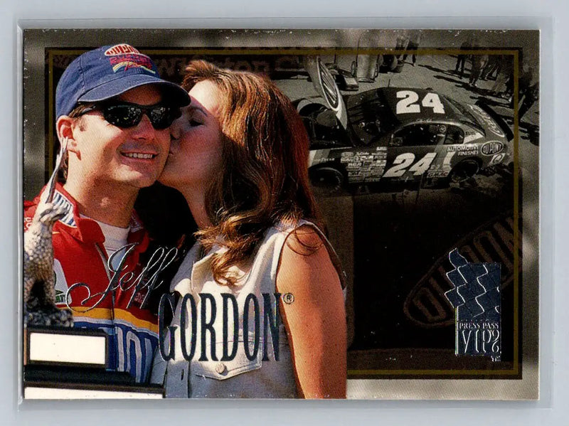 1996 Press Pass VIP #10 Jeff Gordon Hendrick Motorsports - Racing Card Single