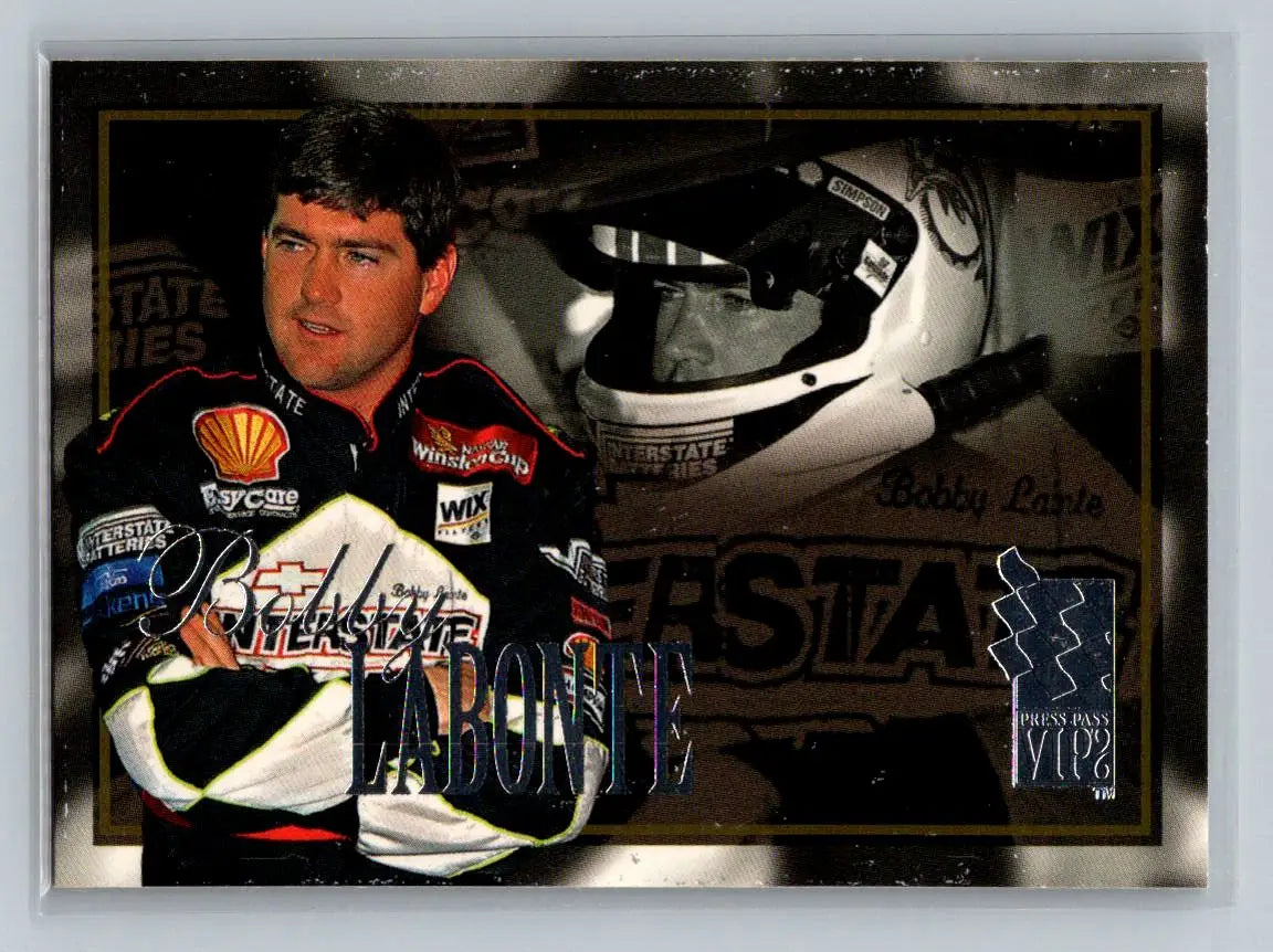 1996 Press Pass VIP #14 Bobby Labonte Joe Gibbs Racing - Racing Card Single