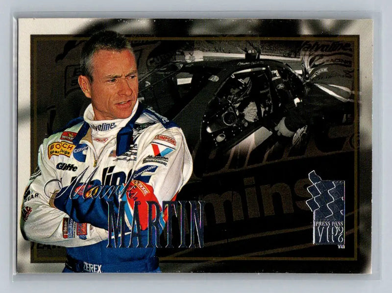 1996 Press Pass VIP #17 Mark Martin Roush Racing - Racing Card Single