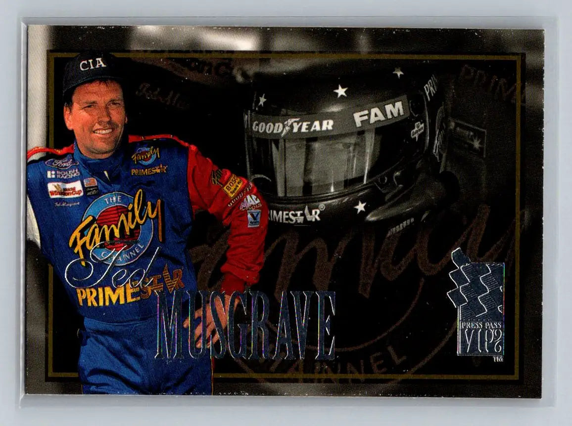 1996 Press Pass VIP #19 Ted Musgrave Roush Racing - Racing Card Single