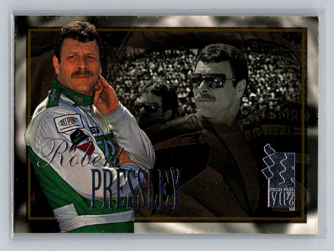 1996 Press Pass VIP #22 Robert Pressley Leo Jackson Motorsports - Racing Card Single