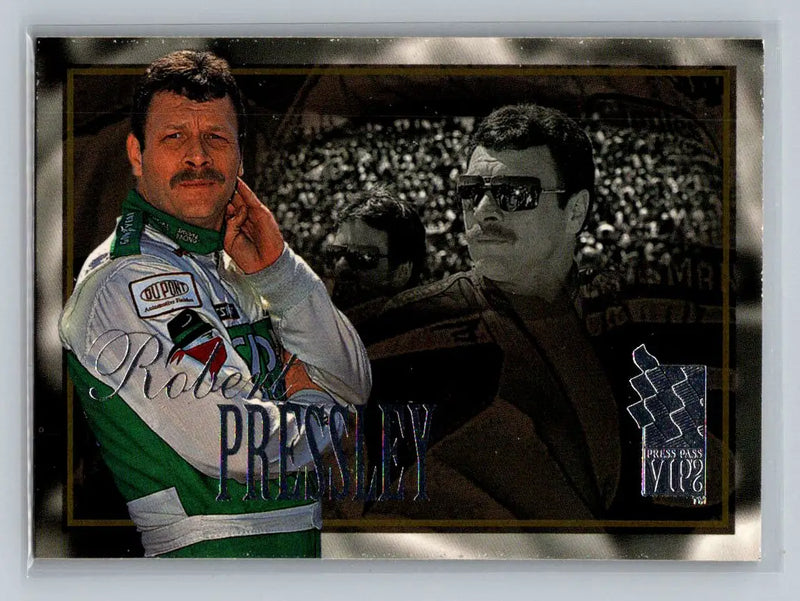 1996 Press Pass VIP #22 Robert Pressley Leo Jackson Motorsports - Racing Card Single