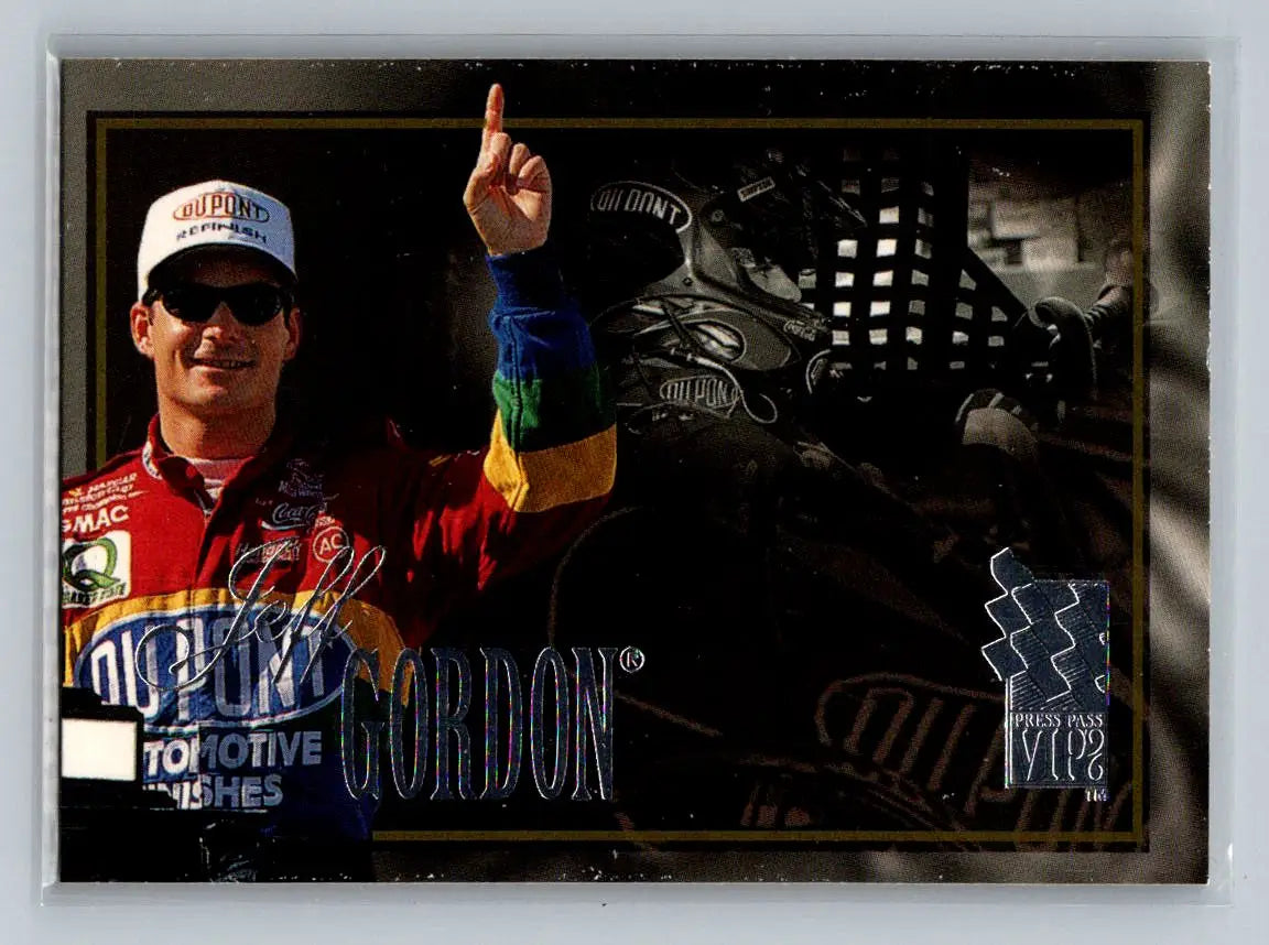 1996 Press Pass VIP #30 Jeff Gordon Hendrick Motorsports - Racing Card Single