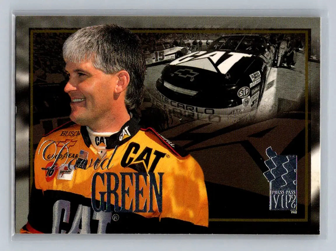 1996 Press Pass VIP #32 David Green American Equipment Racing - Racing Card Single