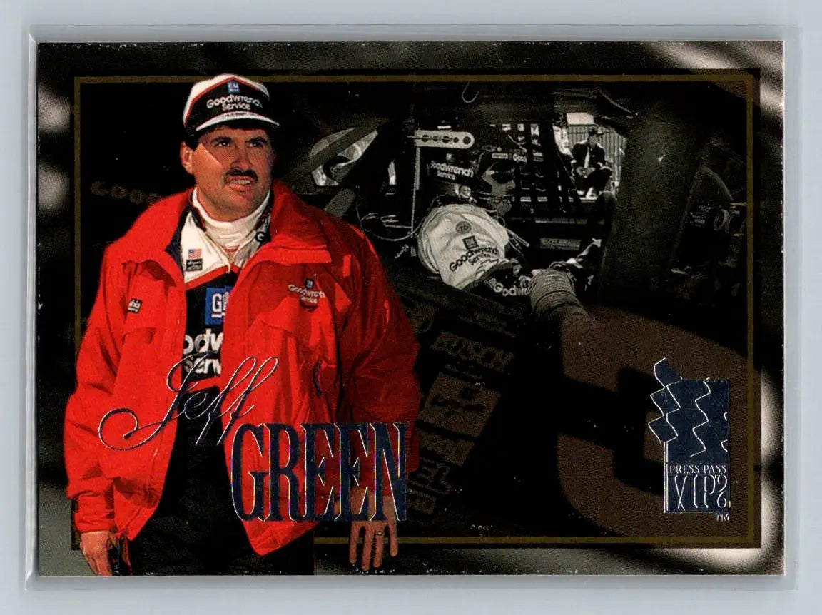1996 Press Pass VIP #33 Jeff Green Dale Earnhardt Inc. - Racing Card Single