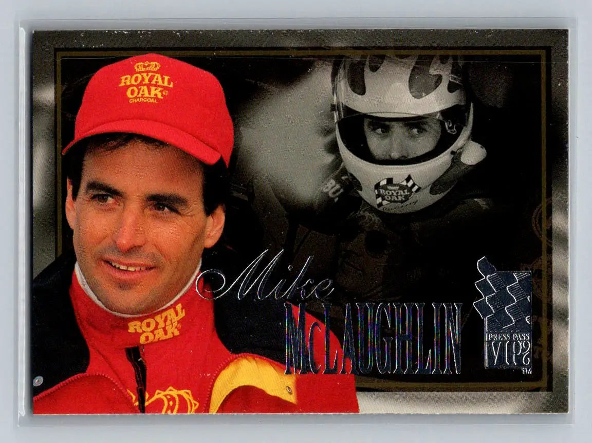1996 Press Pass VIP #36 Mike McLaughlin Team 34 Racing - Racing Card Single