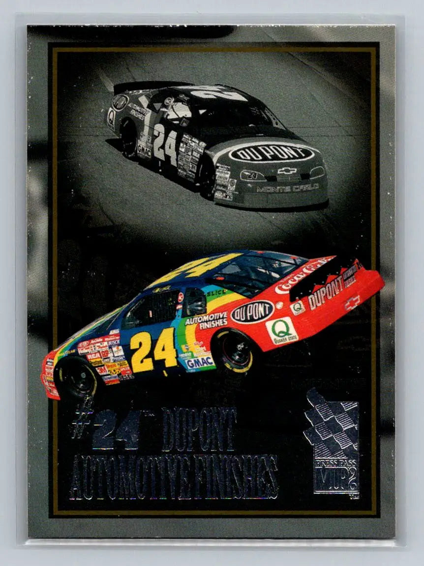1996 Press Pass VIP #37 #24 Dupont Automotive Finishes Hendrick Motorsports - Racing Card Single