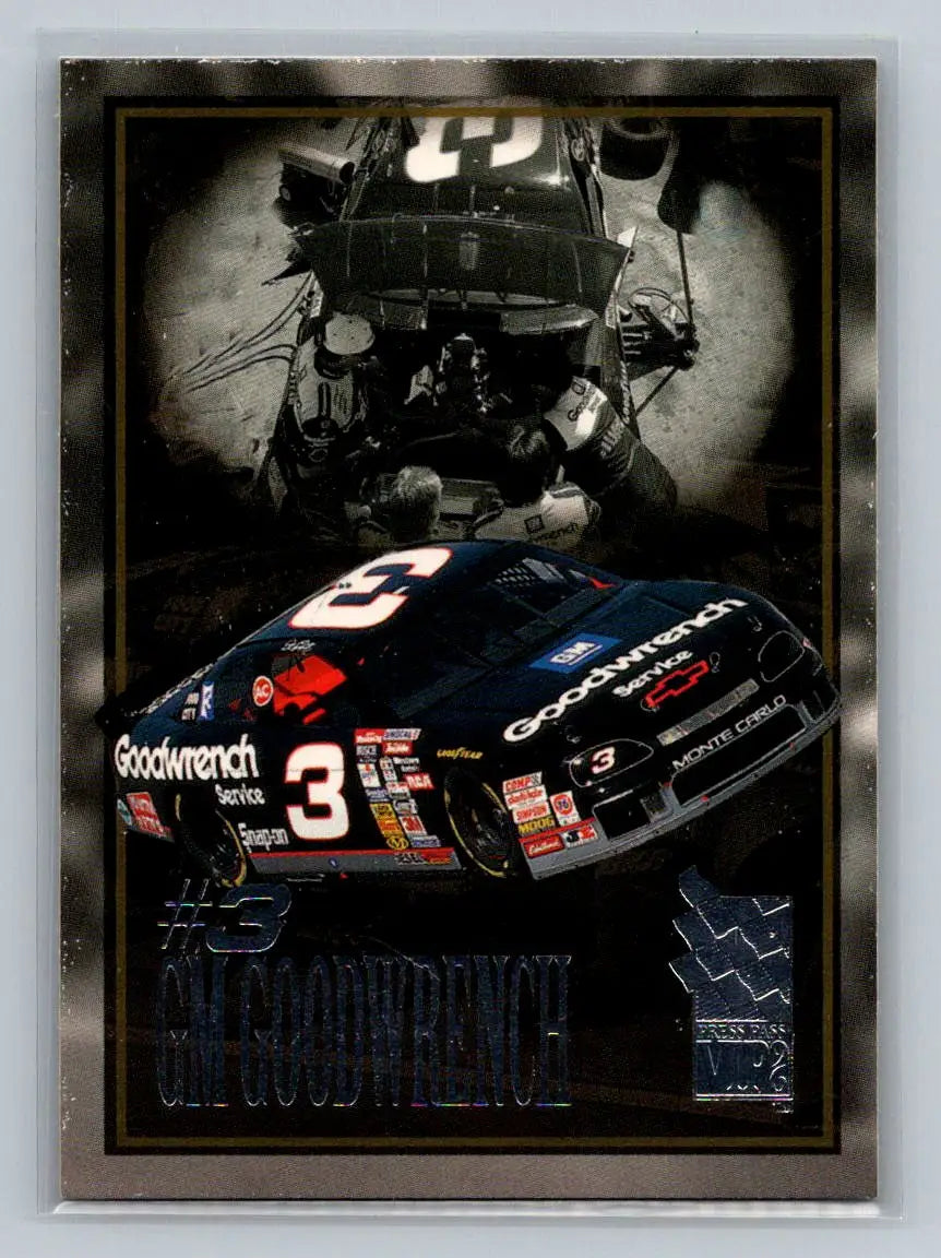 1996 Press Pass VIP #38 #3 GM Goodwrench Richard Childress Racing - Racing Card Single