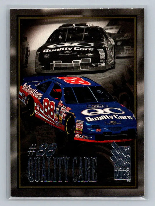 1996 Press Pass VIP #41 #88 Quality Care Robert Yates Racing - Racing Card Single